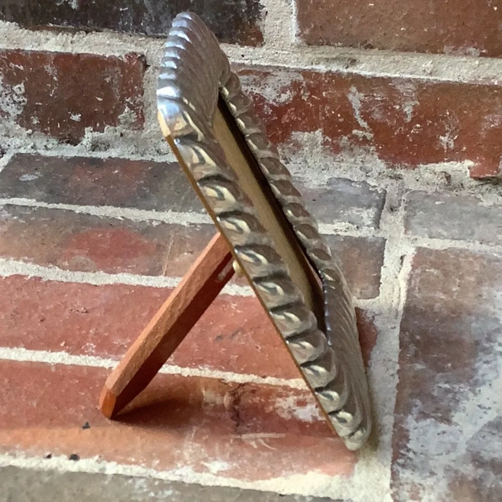 Mexican Rope Border Pewter Frame